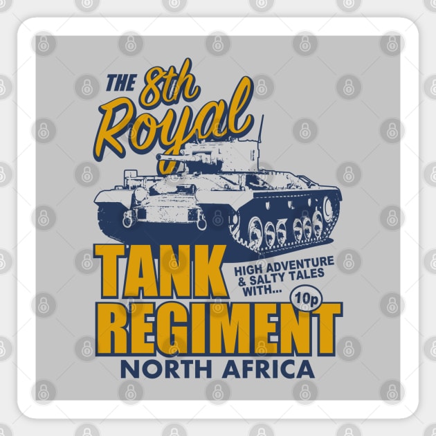 8th Royal Tank Regiment Sticker by TCP